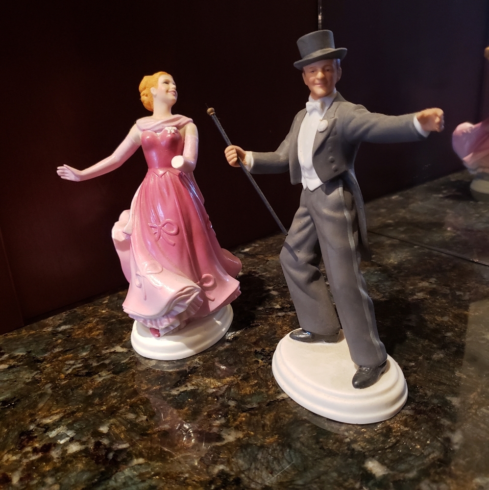 Fred Astaire and Ginger Rogers collectibles from Avon